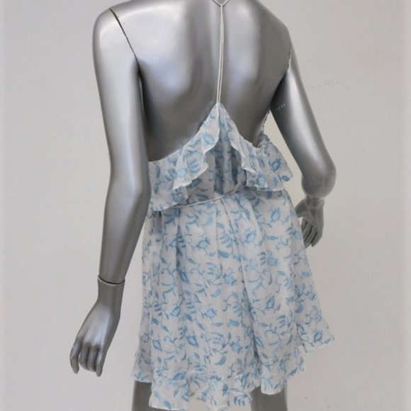 Zimmermann Romper Zephyr Vine Embroidered Cotton - Picture 5 of 6